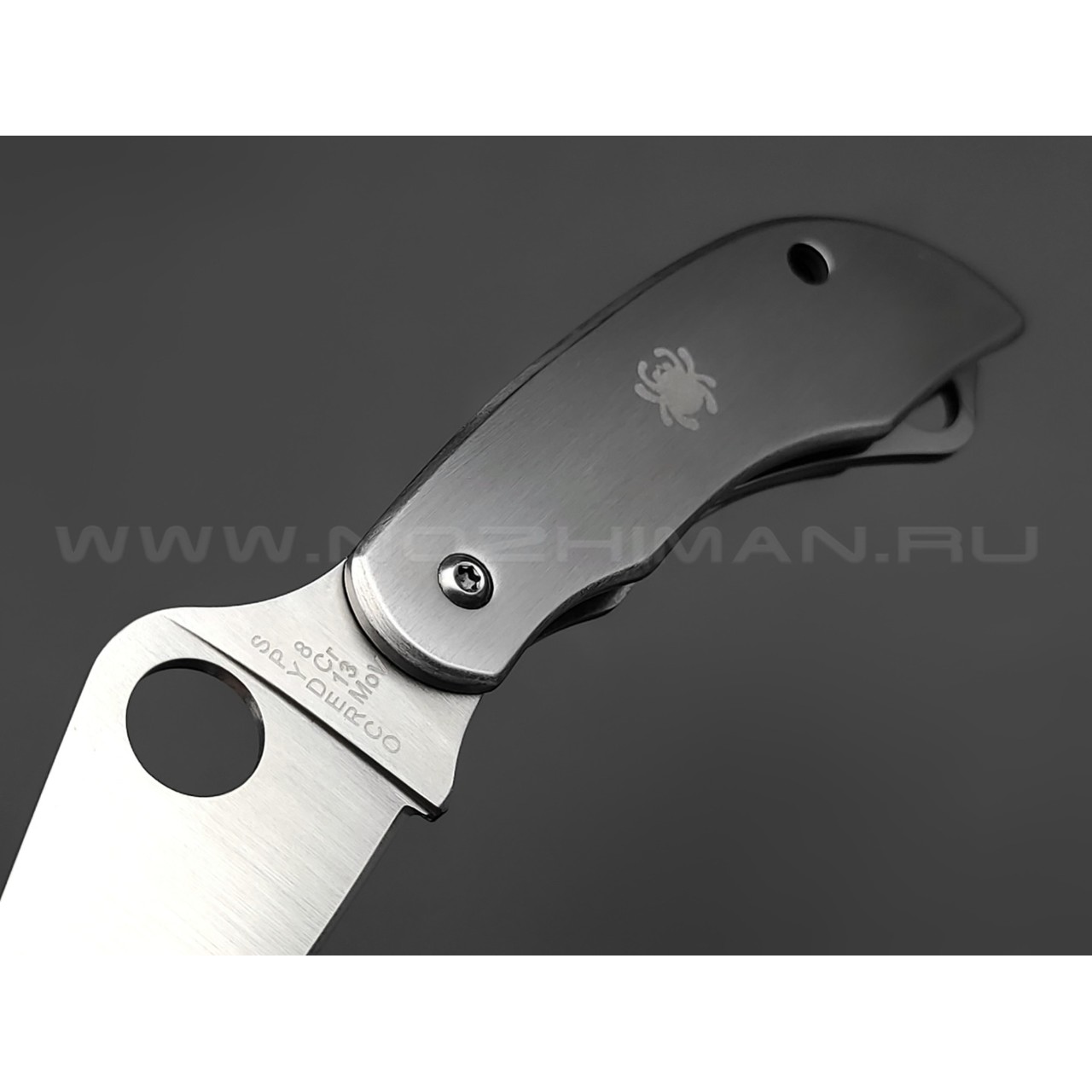 Нож Spyderco ClipiTool Bottle Opener & Screwdriver C175P сталь 8Cr13MoV, рукоять Stainless Steel