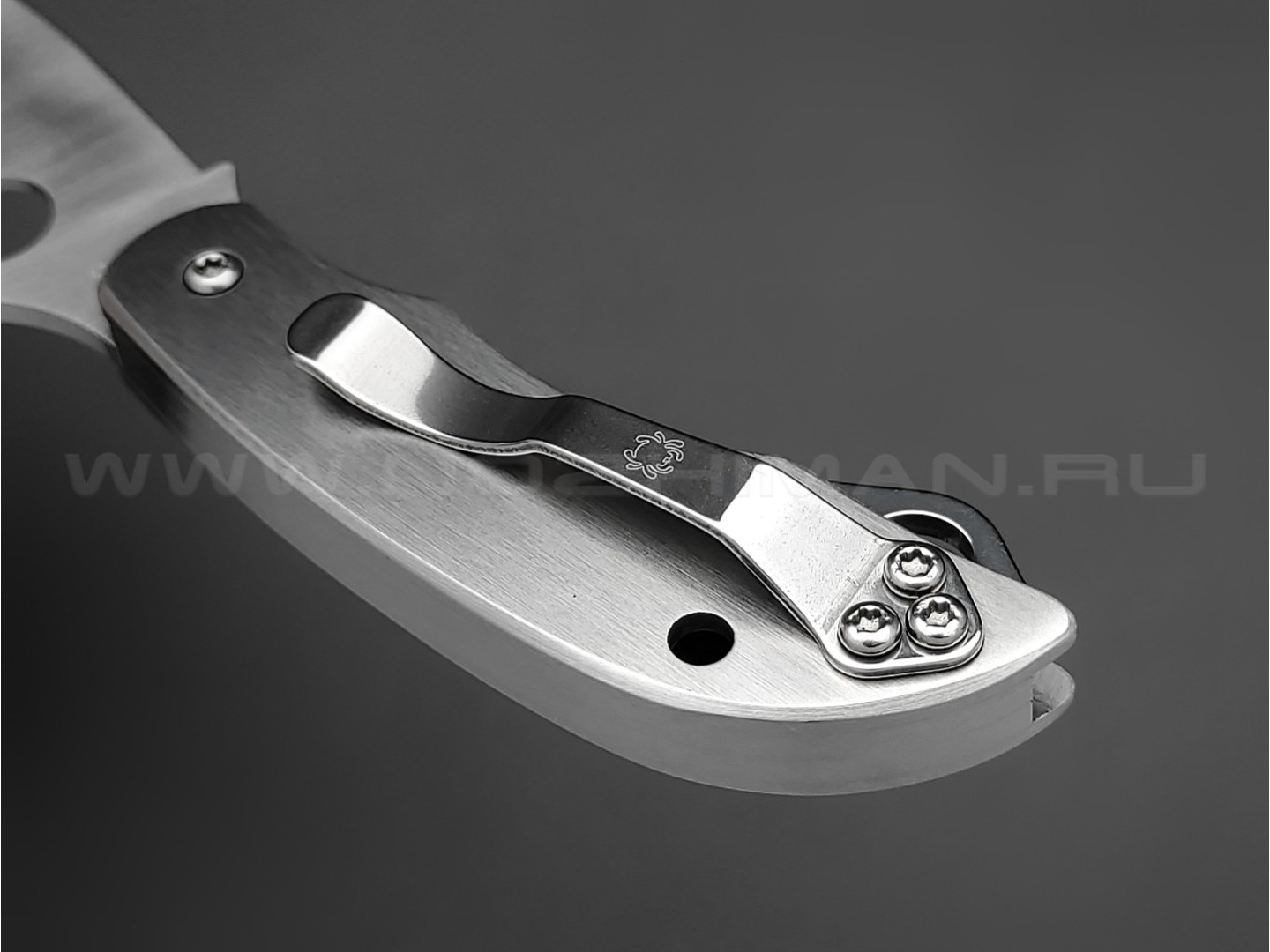 Нож Spyderco ClipiTool Bottle Opener & Screwdriver C175P сталь 8Cr13MoV, рукоять Stainless Steel