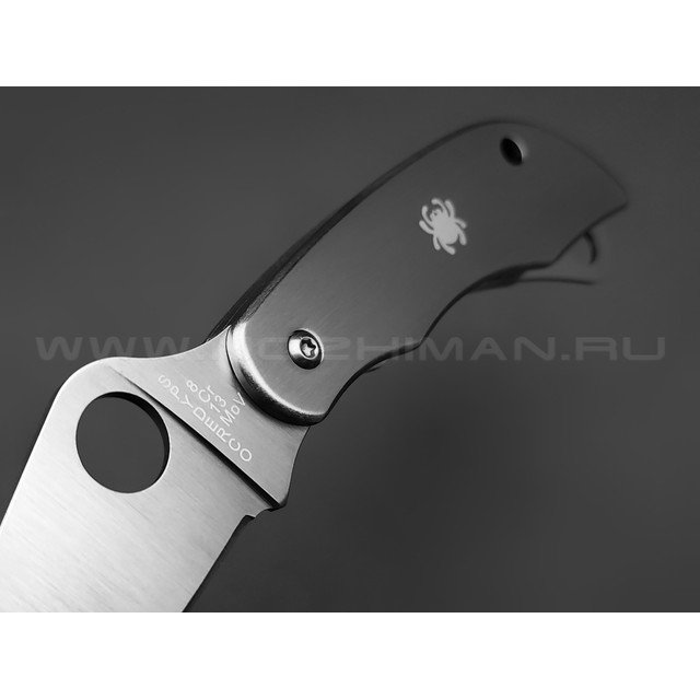 Нож Spyderco ClipiTool Scissors C169P сталь 8Cr13MoV, рукоять Stainless Steel