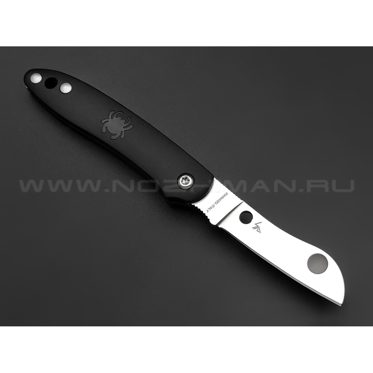 Нож Spyderco Roadie C189PBK сталь N690Co, рукоять FRN black