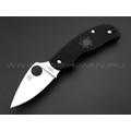 Нож Spyderco Urban Lightweight C127PBK сталь N690Co, рукоять FRN black Нож Spyderco Urban Lightweight C127PBK сталь N690Co, рукоять FRN black