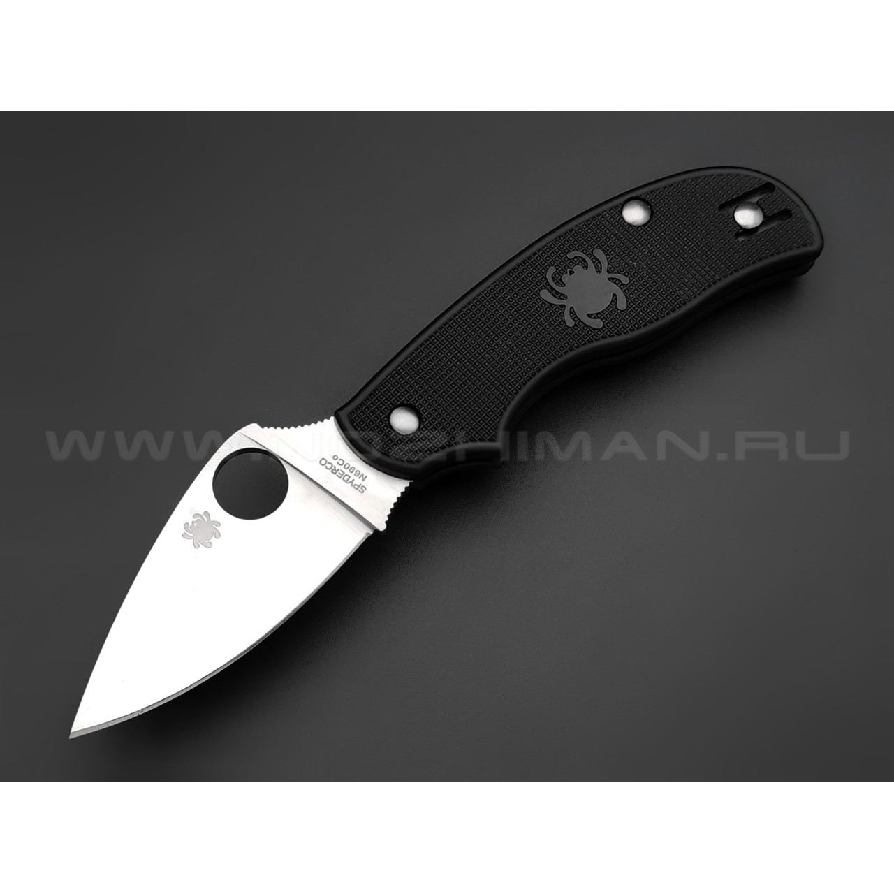 Нож Spyderco Urban Lightweight C127PBK сталь N690Co, рукоять FRN black