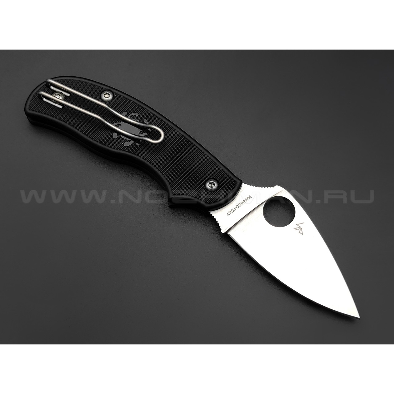 Нож Spyderco Urban Lightweight C127PBK сталь N690Co, рукоять FRN black