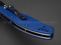 Нож Spyderco Tenacious Lightweight C122PSBL сталь CPM S35VN, рукоять FRN blue