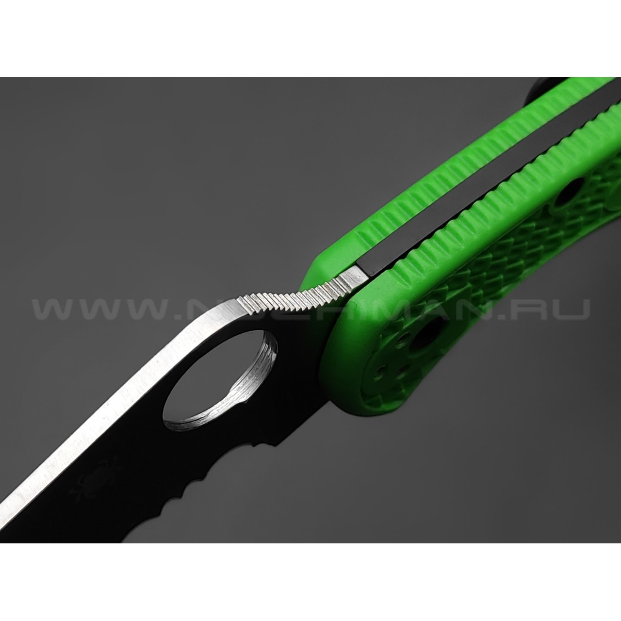 Нож Spyderco Salt 2 C88FSGR2 сталь LC200N, рукоять FRN Green