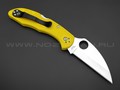 Нож Spyderco Salt 2 Wharncliffe C88PWCYL2 сталь H-1, рукоять FRN Yellow