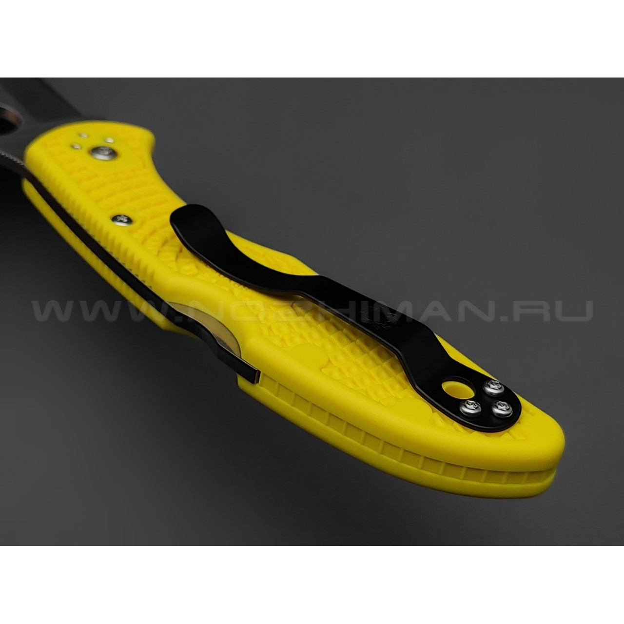 Нож Spyderco Salt 2 Wharncliffe C88PWCYL2 сталь H-1, рукоять FRN Yellow