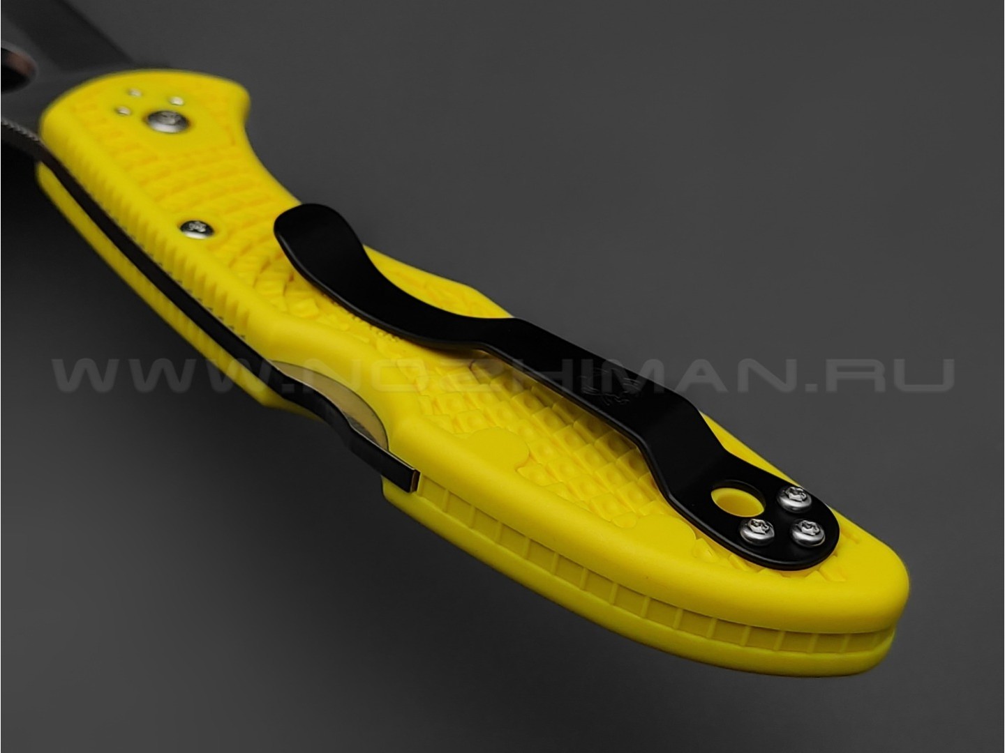 Нож Spyderco Salt 2 Wharncliffe C88PWCYL2 сталь H-1, рукоять FRN Yellow