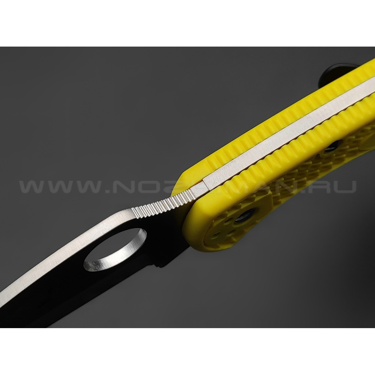 Нож Spyderco Salt 2 Wharncliffe C88PWCYL2 сталь H-1, рукоять FRN Yellow
