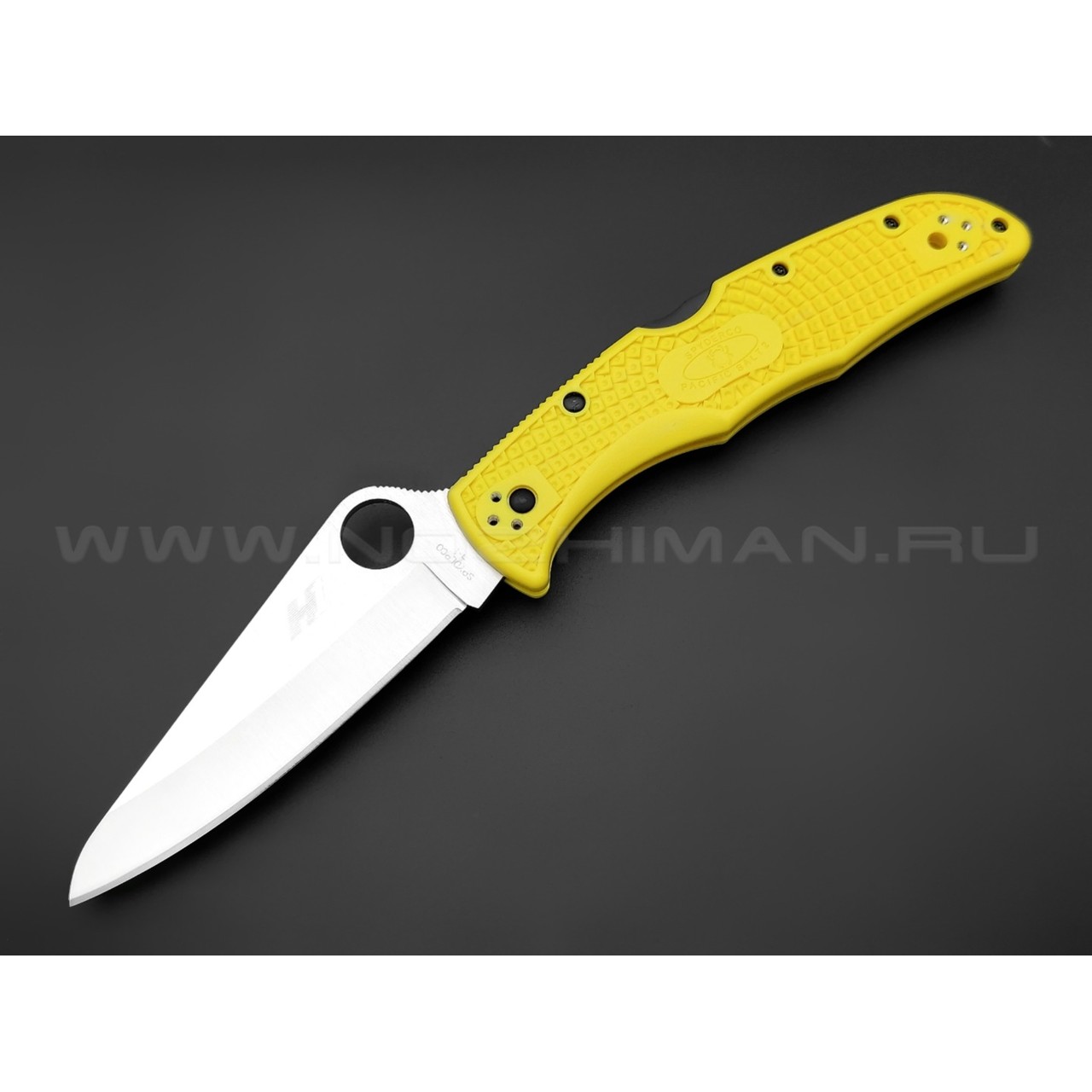 Нож Spyderco Pacific Salt 2 C91PYL2 сталь H-1, рукоять FRN Yellow