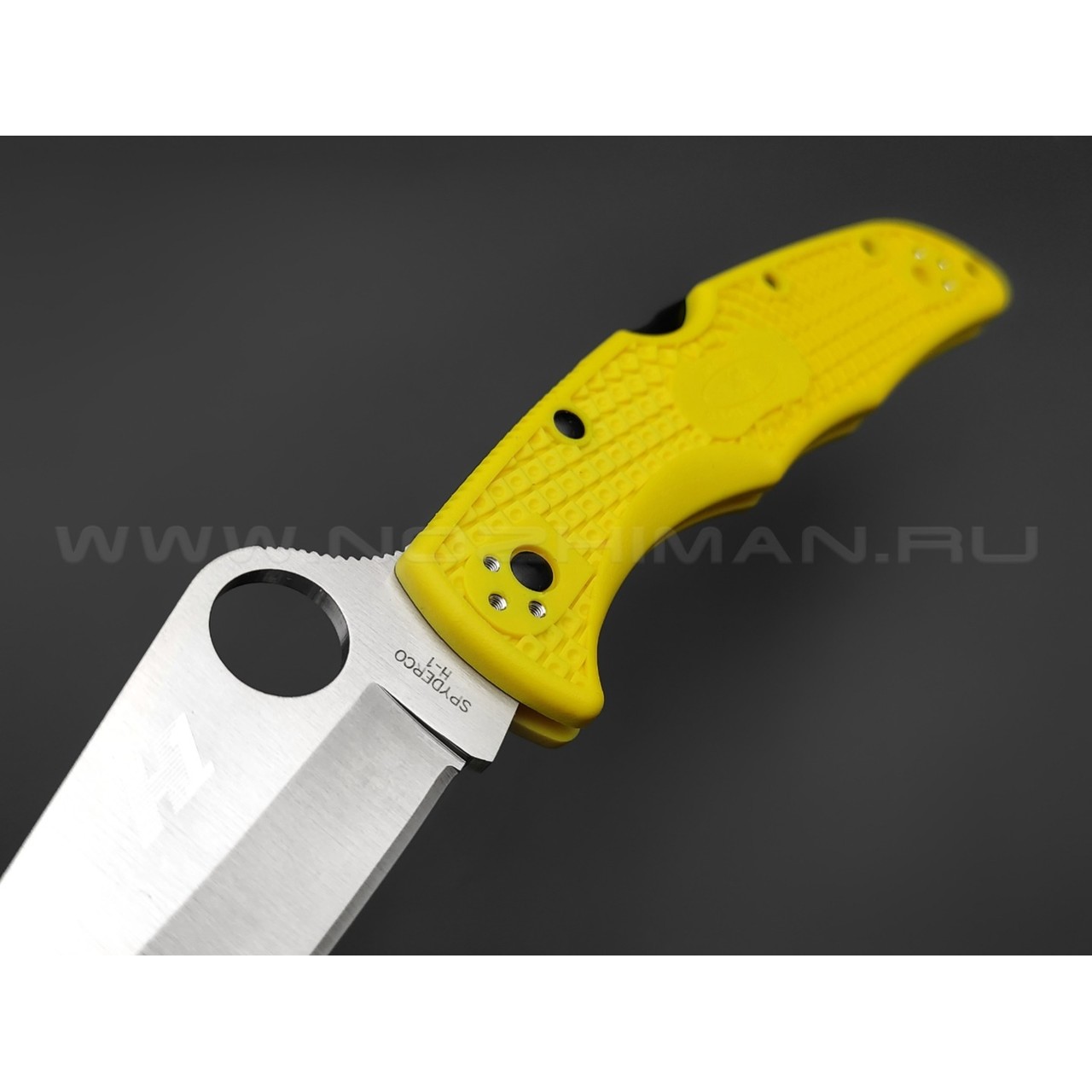 Нож Spyderco Pacific Salt 2 C91PYL2 сталь H-1, рукоять FRN Yellow