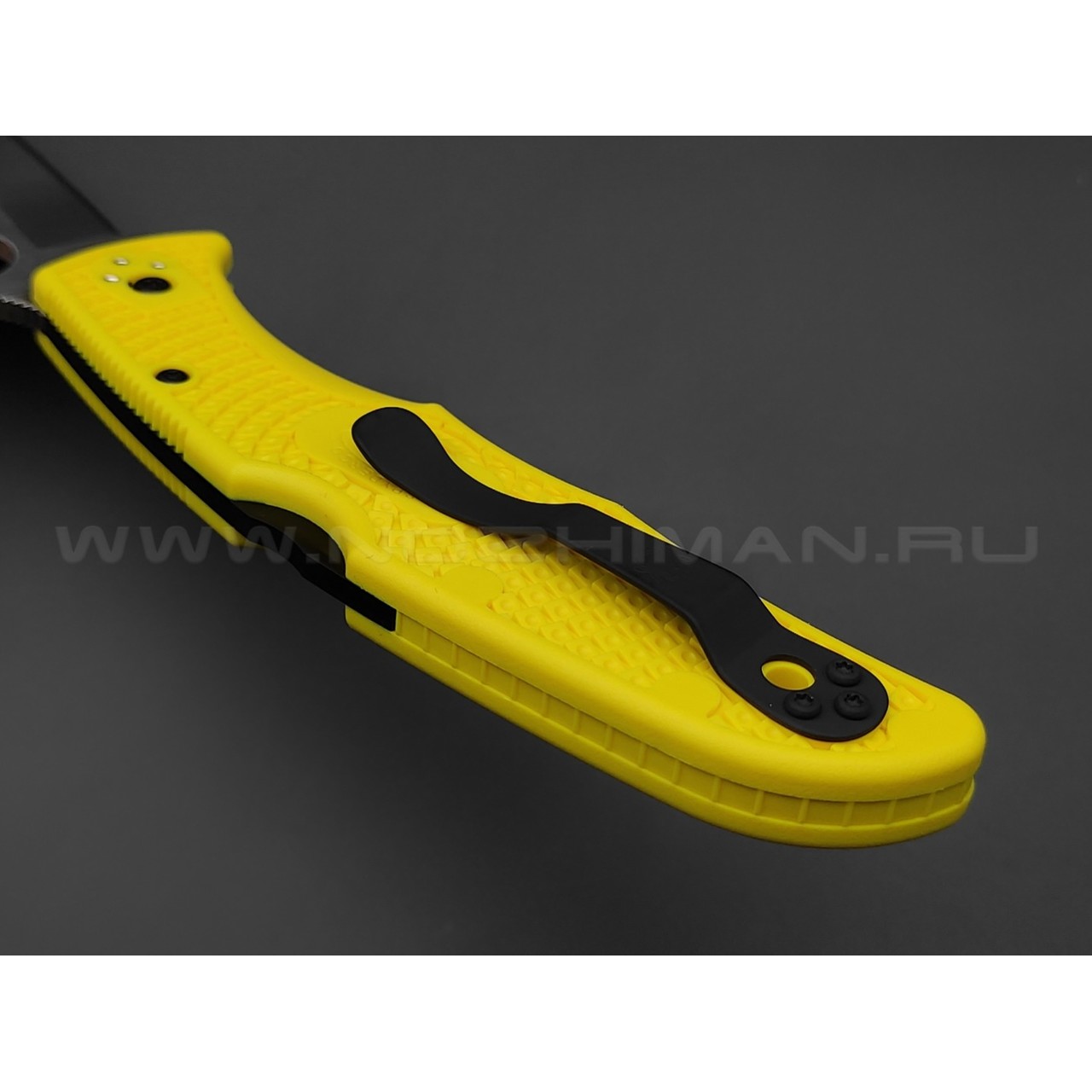 Нож Spyderco Pacific Salt 2 C91PYL2 сталь H-1, рукоять FRN Yellow