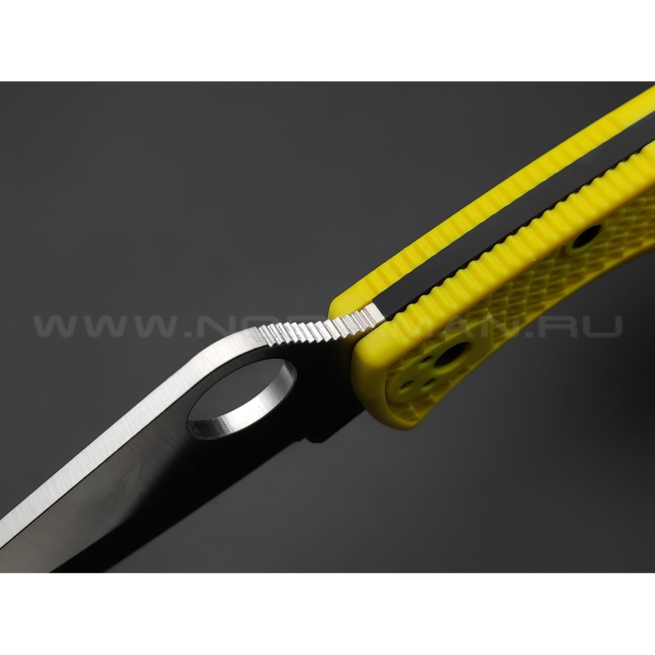 Нож Spyderco Pacific Salt 2 C91PYL2 сталь H-1, рукоять FRN Yellow