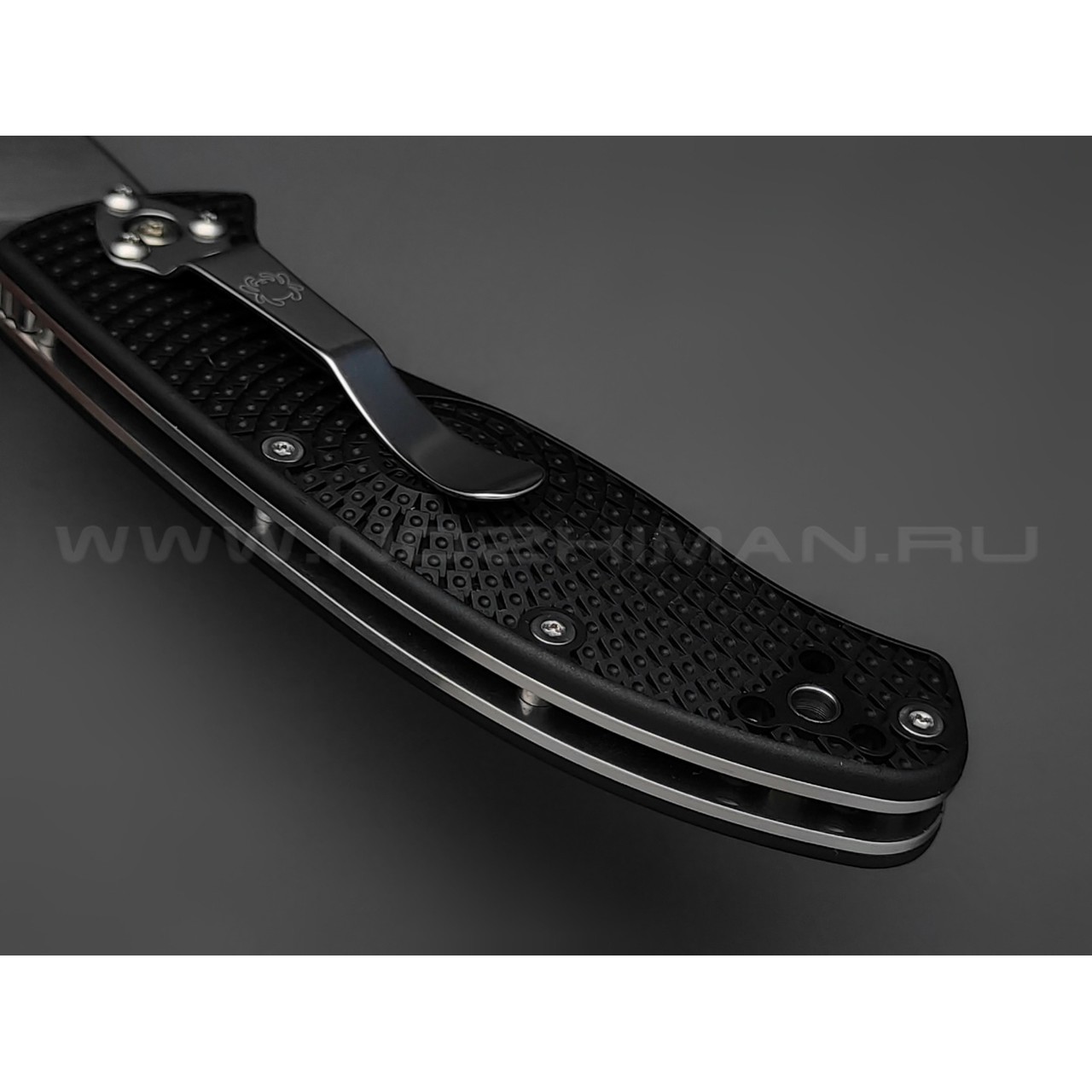 Нож Spyderco Tenacious LTW C122PBK, сталь 8Cr13MoV, рукоять FRN