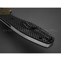 Нож Spyderco Schempp Bowie C190CFP сталь CPM S30V, рукоять Carbon fiber, brass Нож Spyderco Schempp Bowie C190CFP сталь CPM S30V, рукоять Carbon fiber, brass