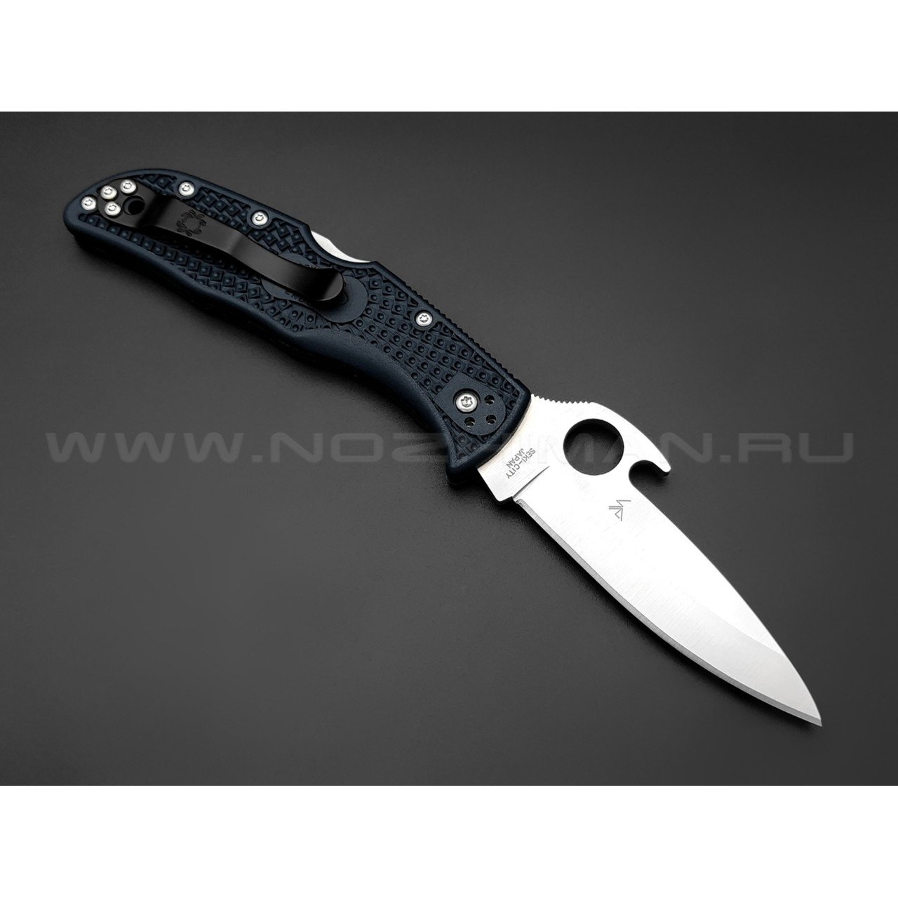 Нож Spyderco Endela Emerson Opener C243PGYW сталь VG-10, рукоять FRN Blue-gray