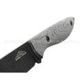 N.C.Custom нож Fry сталь X105 блэквош, рукоять микарта, ножны kydex