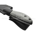 N.C.Custom нож Fry сталь X105 блэквош, рукоять микарта, ножны kydex