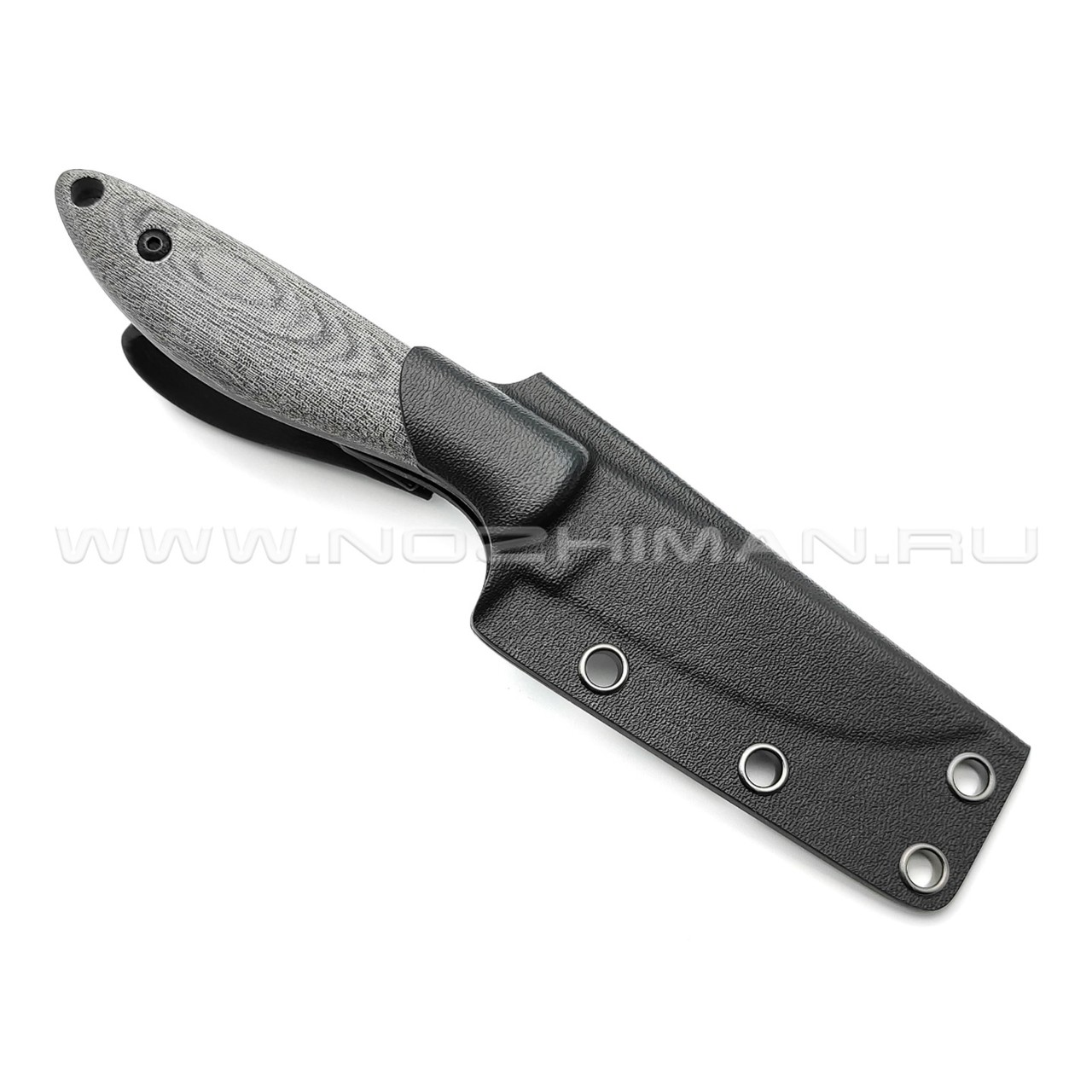 N.C.Custom нож Fry сталь X105 блэквош, рукоять микарта, ножны kydex