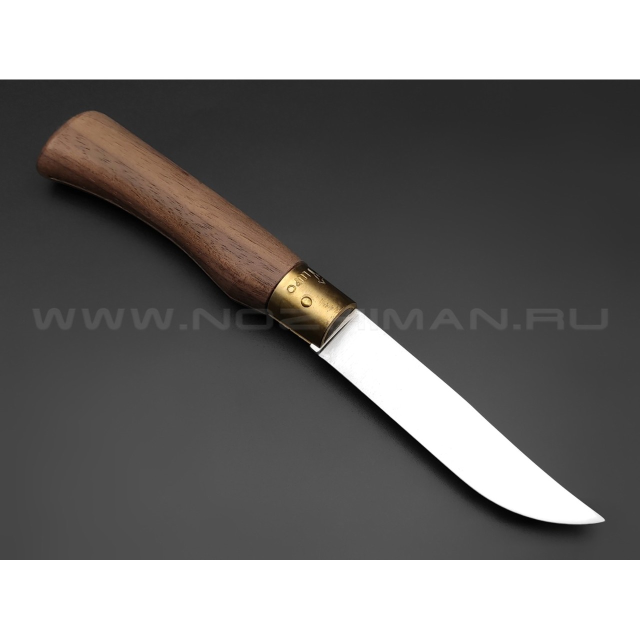 Нож Antonini Old Bear Classical Walnut XL 9307/23_LN нержавеющая сталь AISI 420 рукоять орех, латунь
