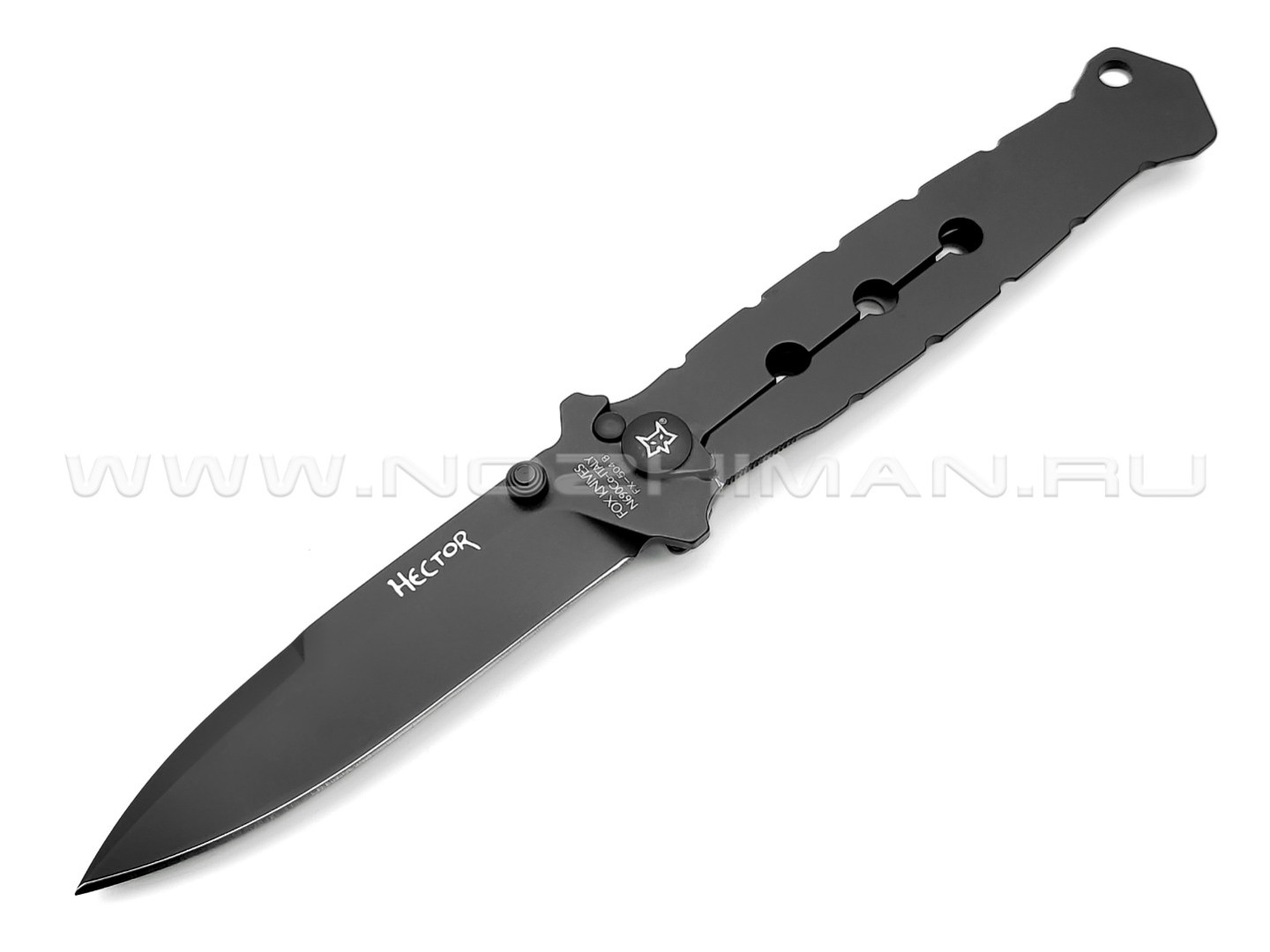 Нож Fox Hector 504 B, сталь N690Co, рукоять stainless steel