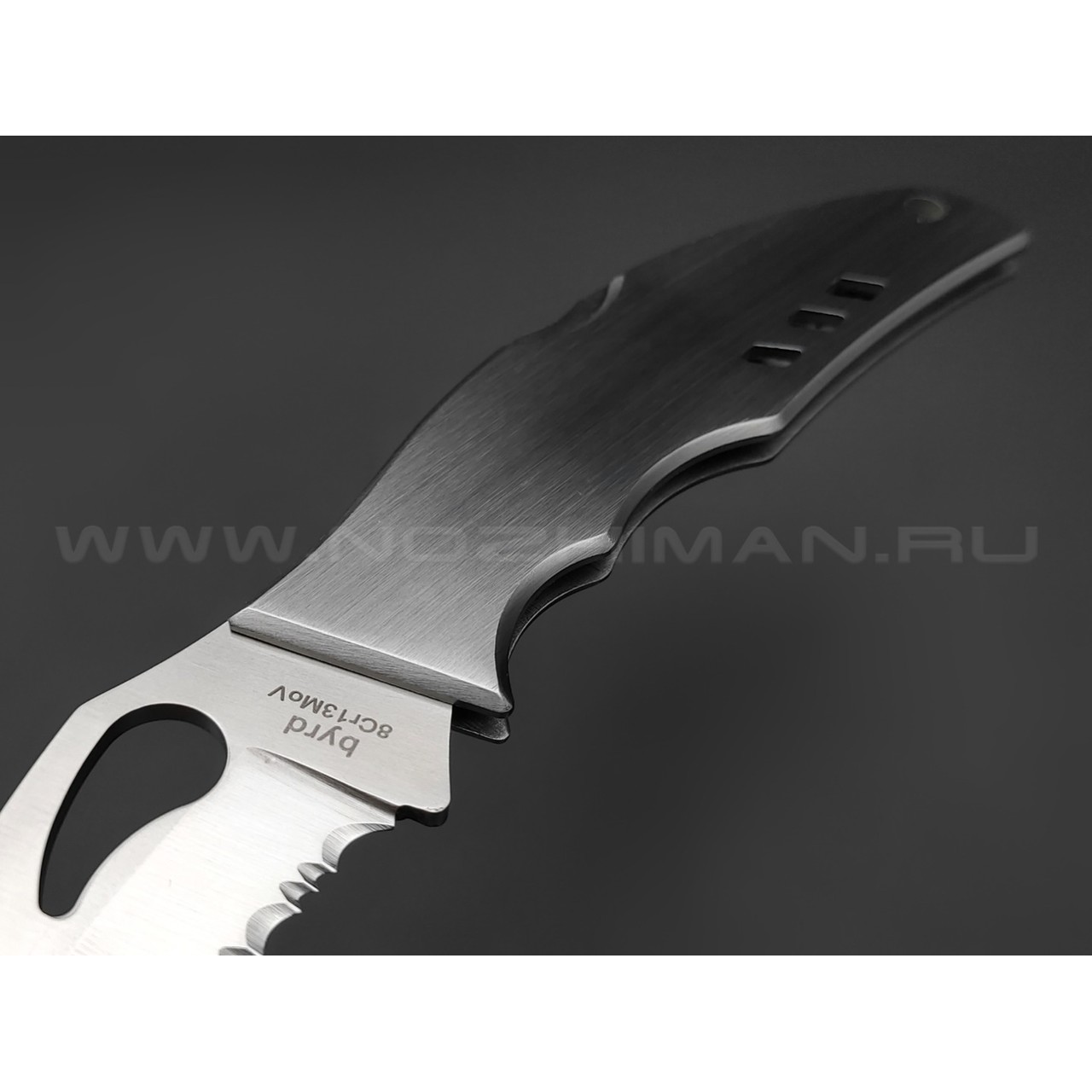 Нож Byrd Crossbill BY07PS сталь 8Cr13MoV, рукоять Stainless Steel