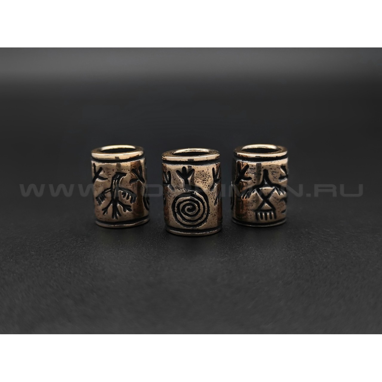 Бусина "Орлы" бронза (РЛМ)