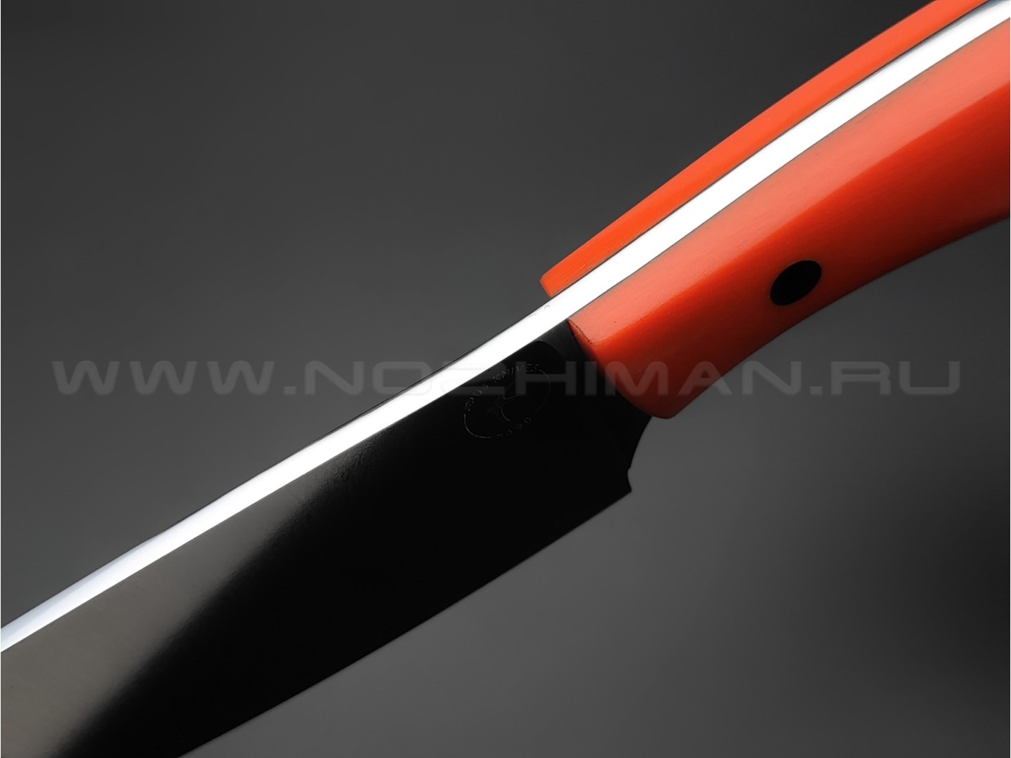 Apus Knives нож Santoku-M сталь N690, рукоять G10 orange