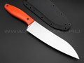 Apus Knives нож Santoku сталь N690, рукоять G10 orange