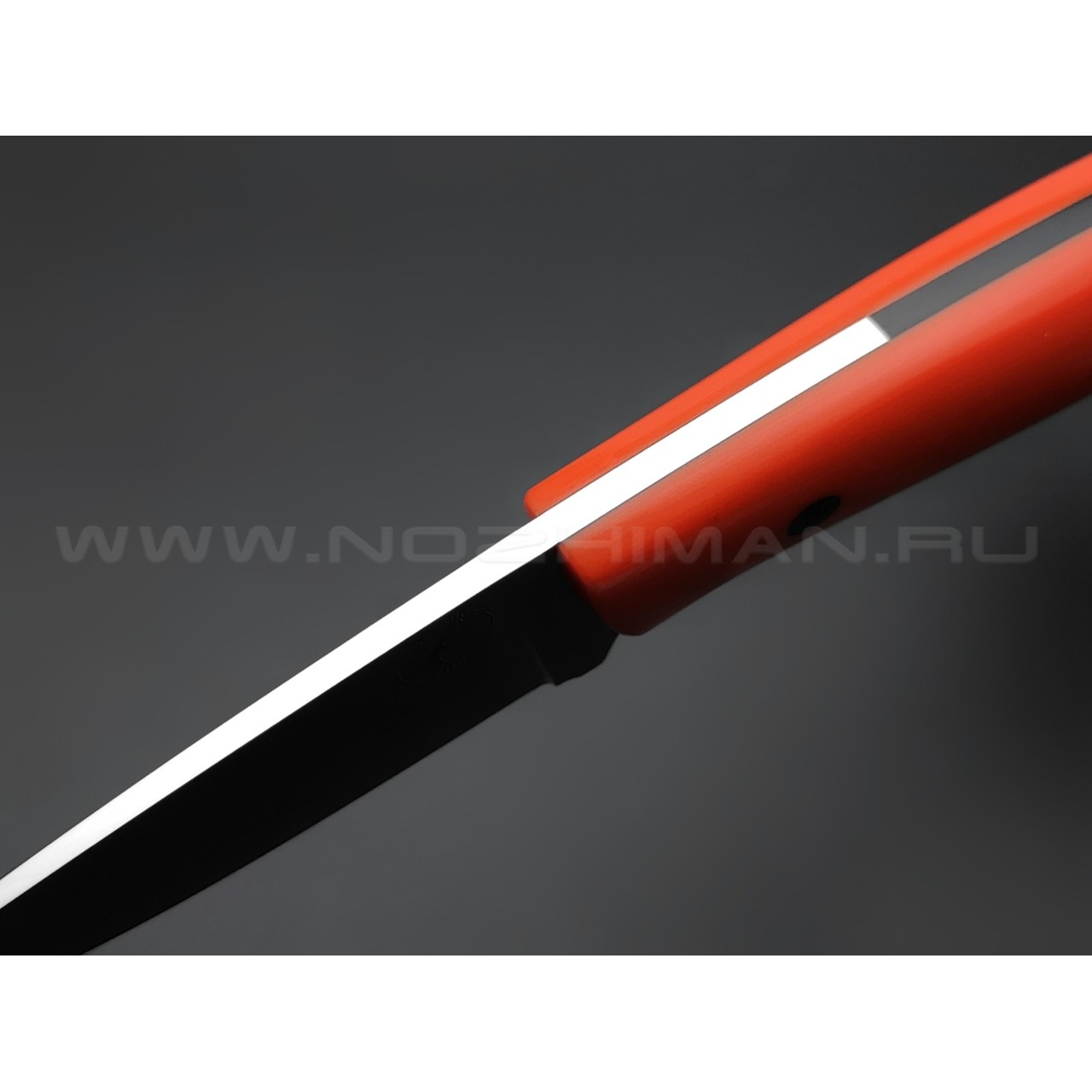 Апус нож Shorty сталь K110, рукоять G10 orange