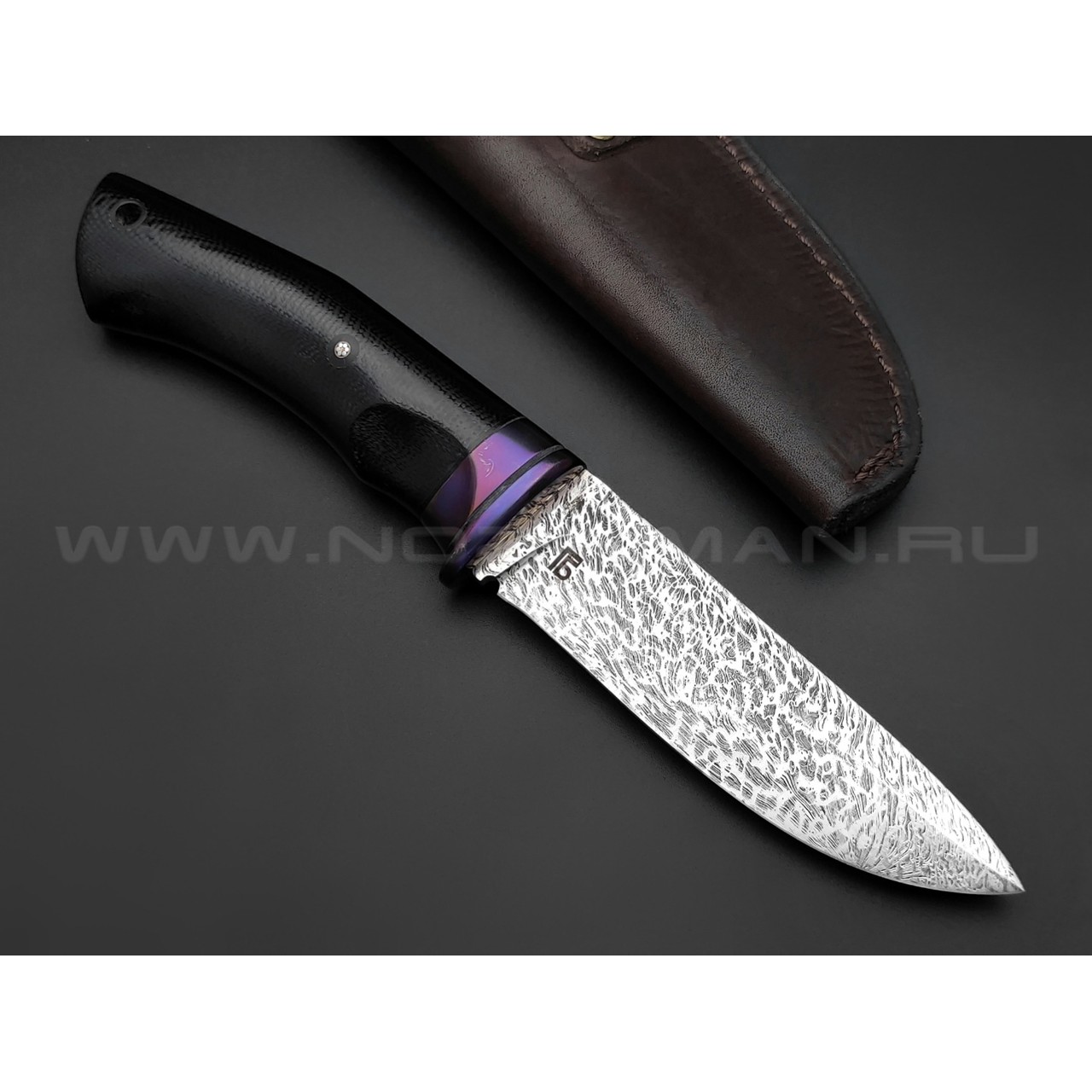 Богдан Гоготов нож NBG-15 сталь M398, рукоять G10, титан