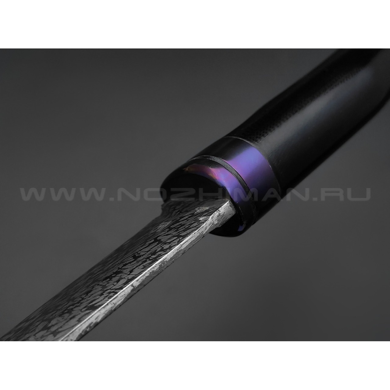 Богдан Гоготов нож NBG-15 сталь M398, рукоять G10, титан