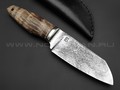 Богдан Гоготов нож NBG-14 сталь ELMAX, рукоять стабилизированное дерево