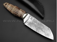 Богдан Гоготов нож NBG-14 сталь ELMAX, рукоять стабилизированное дерево