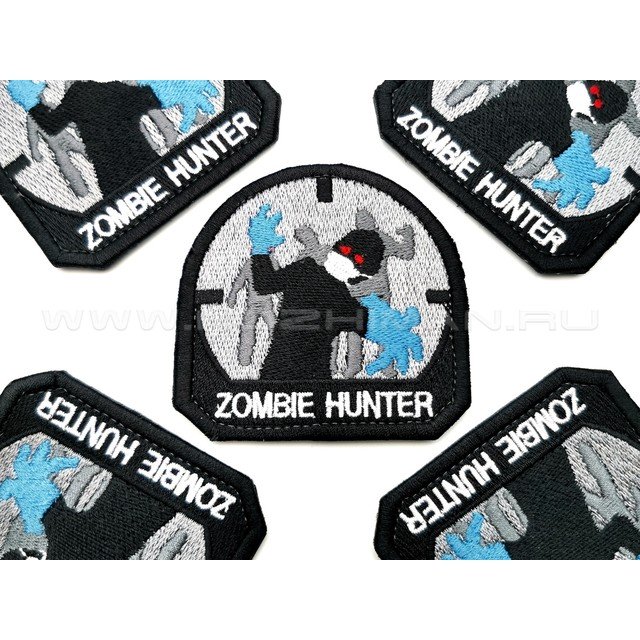 Патч П-256 "Zombie Hunter" серый