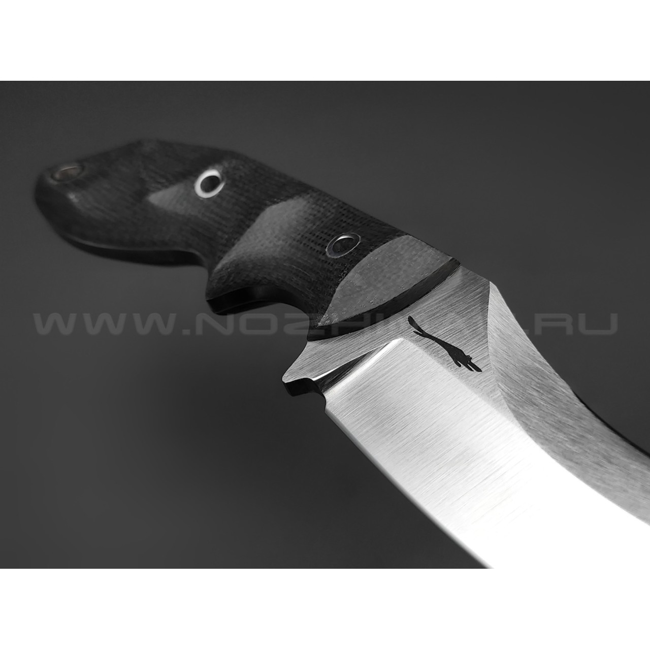 Волчий Век нож "Кондрат 10" сталь Niolox WA, рукоять микарта black