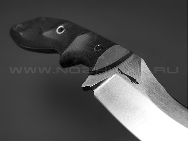 Волчий Век нож "Кондрат 10" сталь Niolox WA, рукоять микарта black