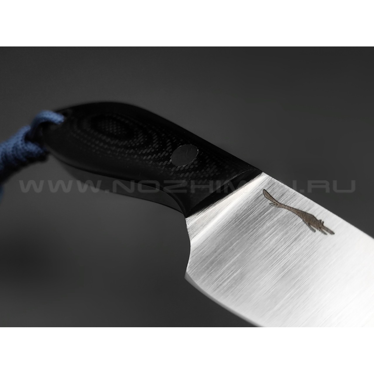 Волчий Век нож Микро МасичЬка сталь PGK WA, рукоять G10 black
