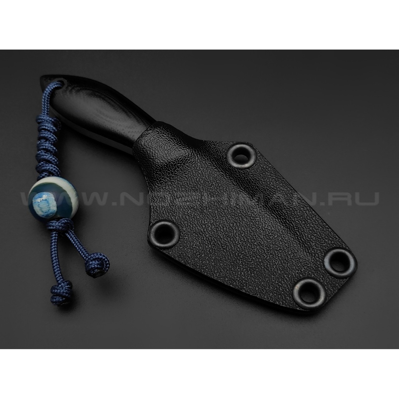 Волчий Век нож Микро МасичЬка сталь PGK WA, рукоять G10 black