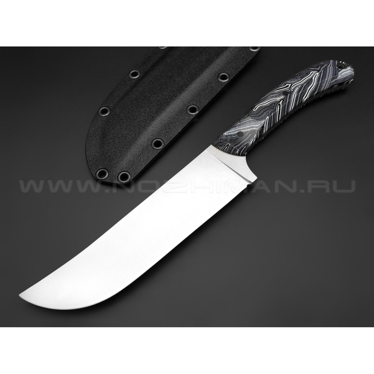 Волчий Век нож Пчак сталь Niolox WA satin, рукоять Chaotic G10