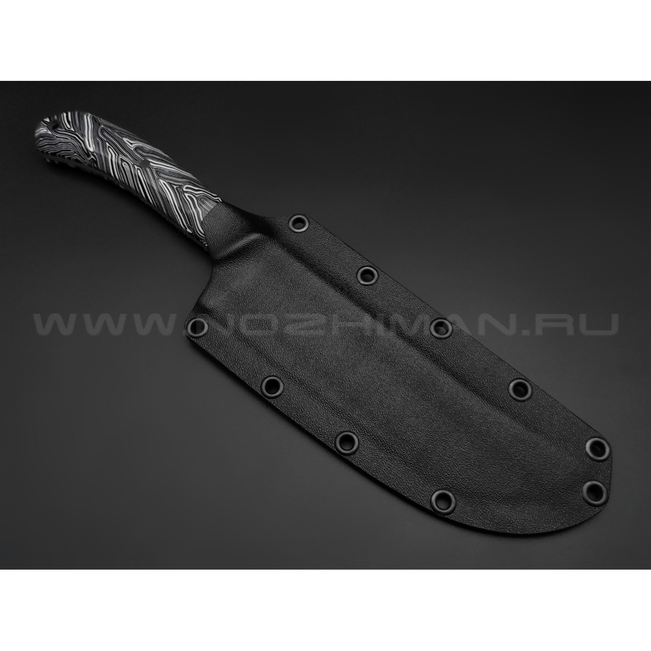 Волчий Век нож Пчак сталь Niolox WA satin, рукоять Chaotic G10