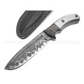 Волчий Век нож Команданте Brutal Concept сталь Elmax WA 12 mm, рукоять Carbon fiber, Silver Twill Волчий Век нож Команданте Brutal Concept сталь Elmax WA 12 mm, рукоять Carbon fiber, Silver Twill
