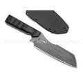Волчий Век нож "Карачун" сталь Niolox WA, рукоять G10 black
