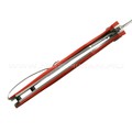 Saro нож Чиж Плюс, сталь N690, рукоять G10 red