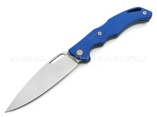 Saro нож Кайман EVO сталь K110, рукоять G10 blue