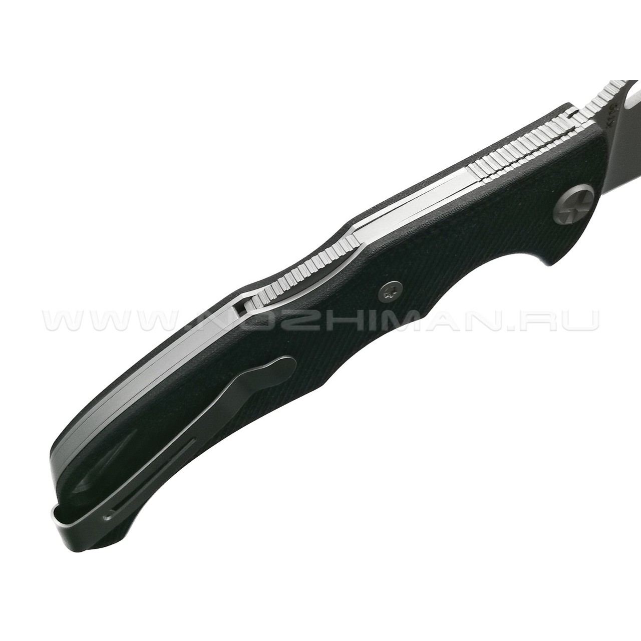 Saro нож Кайман EVO сталь K110, рукоять G10 black