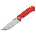 Saro нож Чиж Next сталь N690, рукоять G10 red Saro нож Чиж Next сталь N690, рукоять G10 red