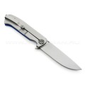 Saro нож Чиж Next сталь N690, рукоять G10 blue