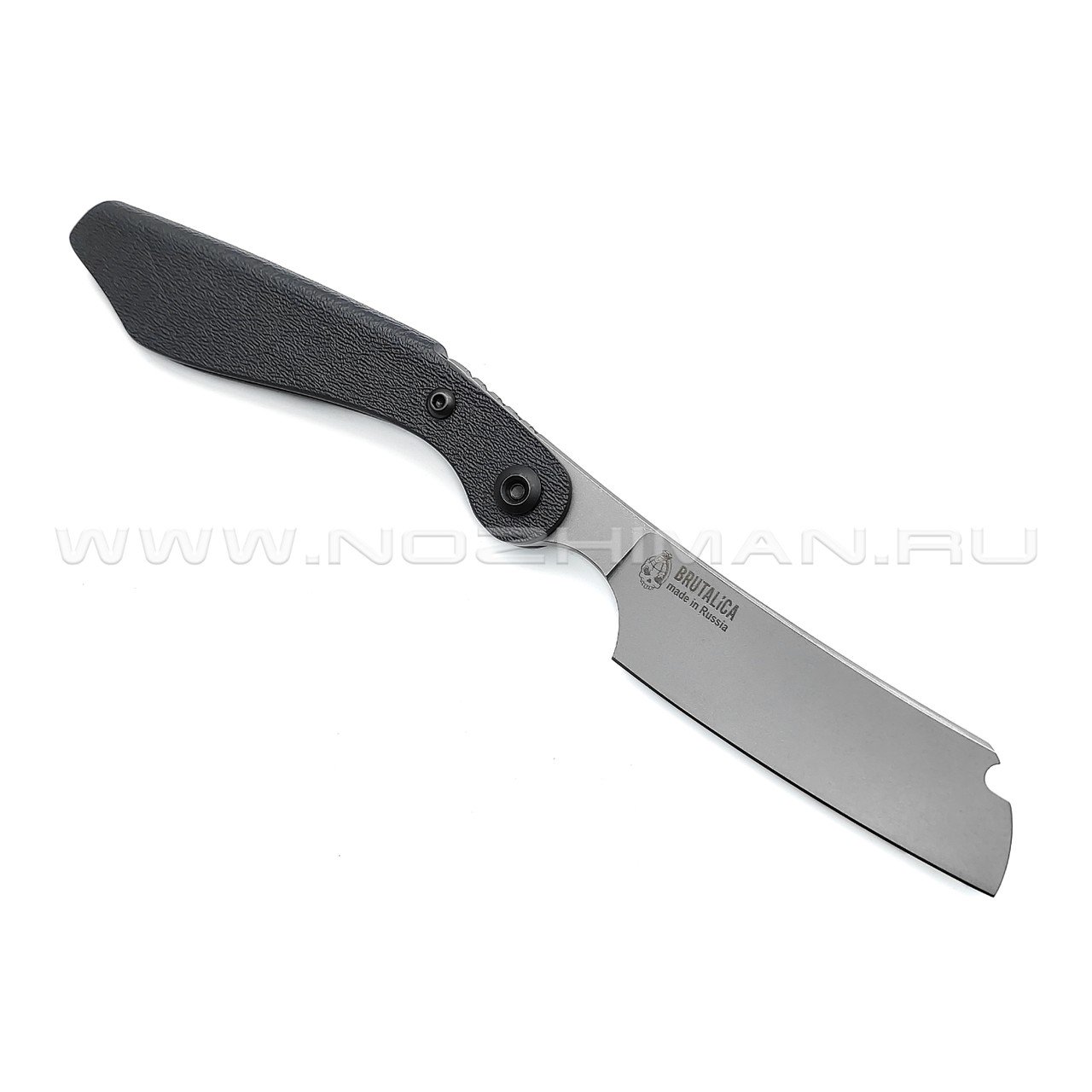 Brutalica нож-бритва F-Razor, сталь X50CrMov15 стоунвош, рукоять Kydex black