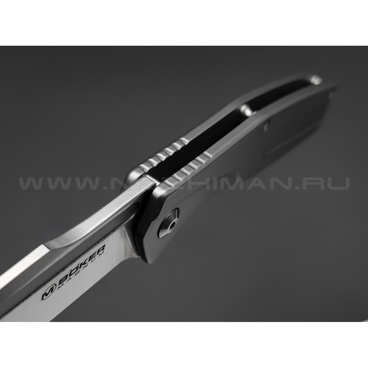 Нож Magnum The Milled One 01SC083 сталь 440A, рукоять Stainless Steel
